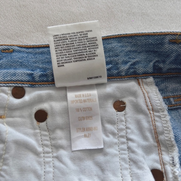 AGOLDE Riley High-waisted Cropped Jeans - Picture 11 of 11